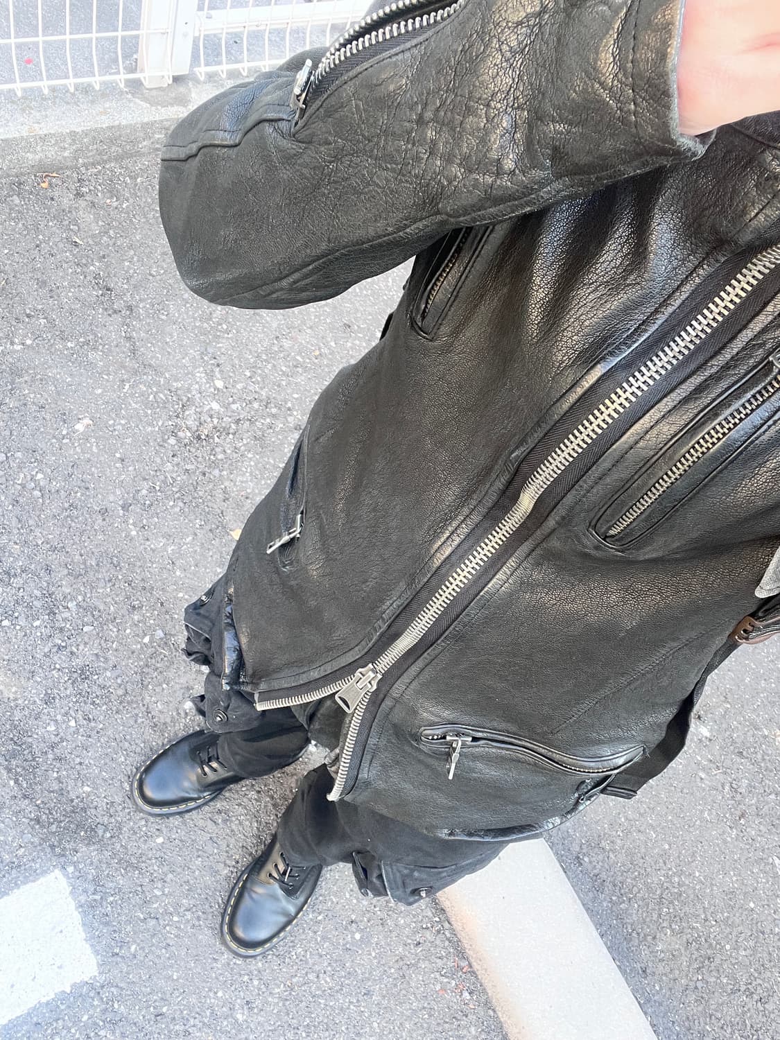 Buffalo Bobs / 하이넥 렘스킨 라이더 자켓 상품이미지7