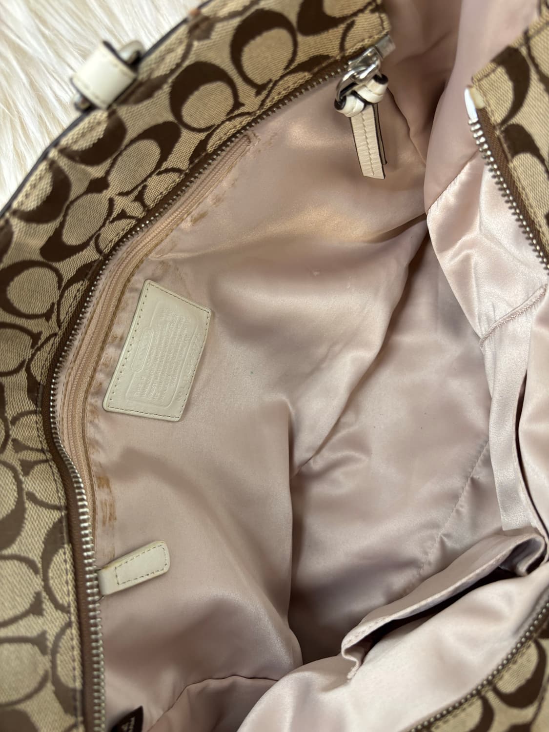 Coach vintage hobo bag 상품이미지5