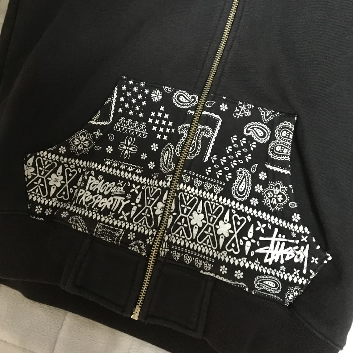 스투시 걸즈 후드집업 상품이미지2