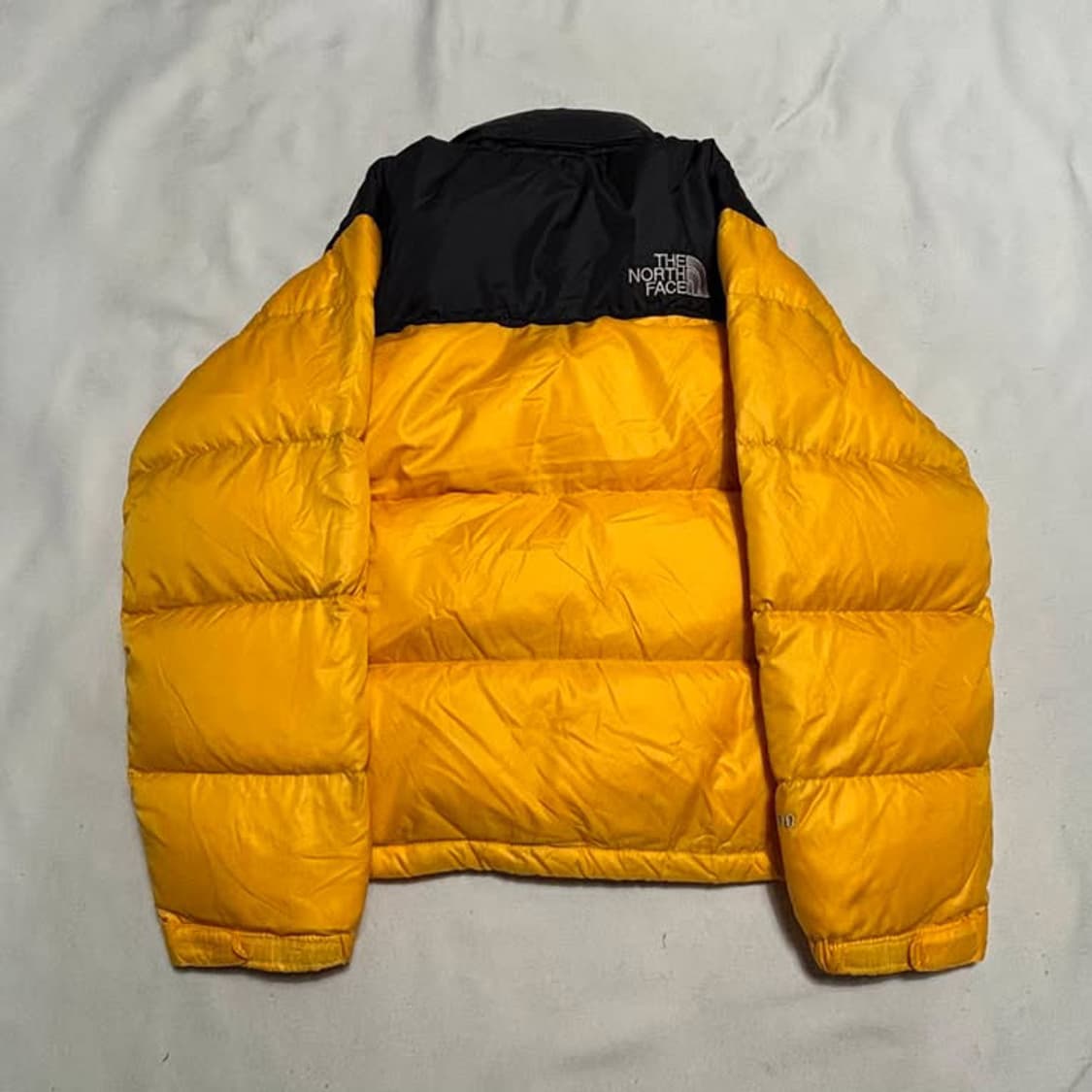 노스페이스 눕시 옐로우 패딩 상품이미지4