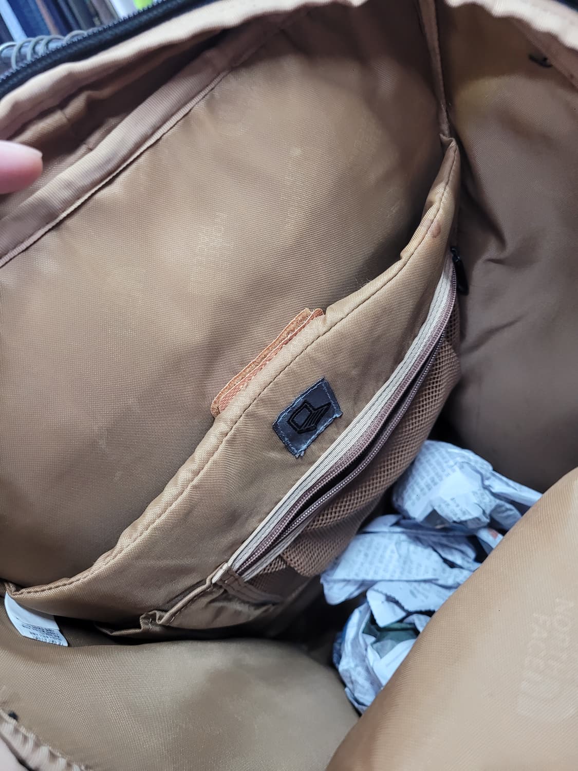 노스페이스 블랙 백팩 가방 (ARCO 35) 상품이미지4