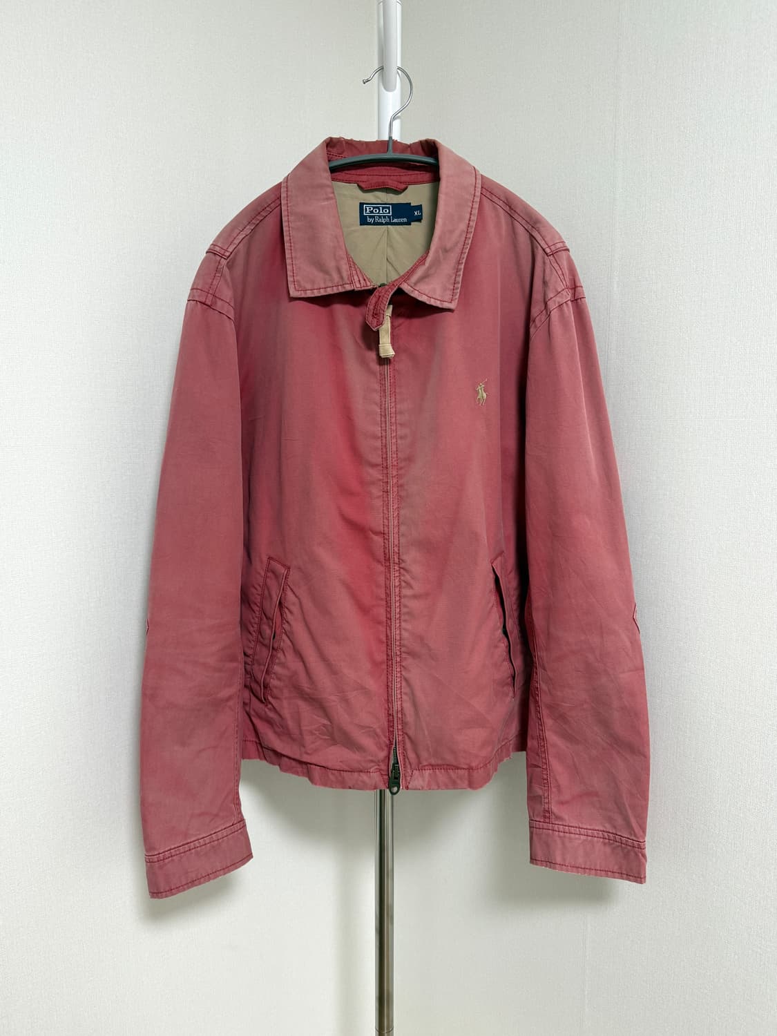 빈티지 선페이딩 폴로 랄프로렌 스윙탑 코튼 자켓 XL 상품이미지1