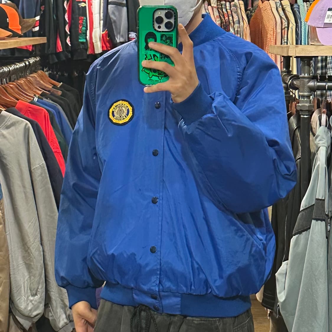 [HI] 빈티지 블루종 블루 상품이미지3