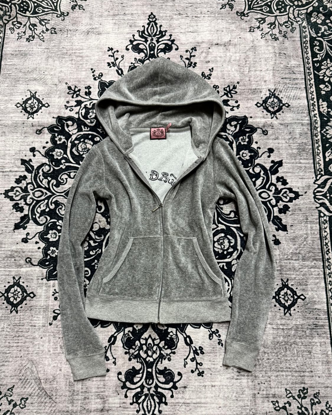Juicy Couture velvet hoodie 상품이미지3