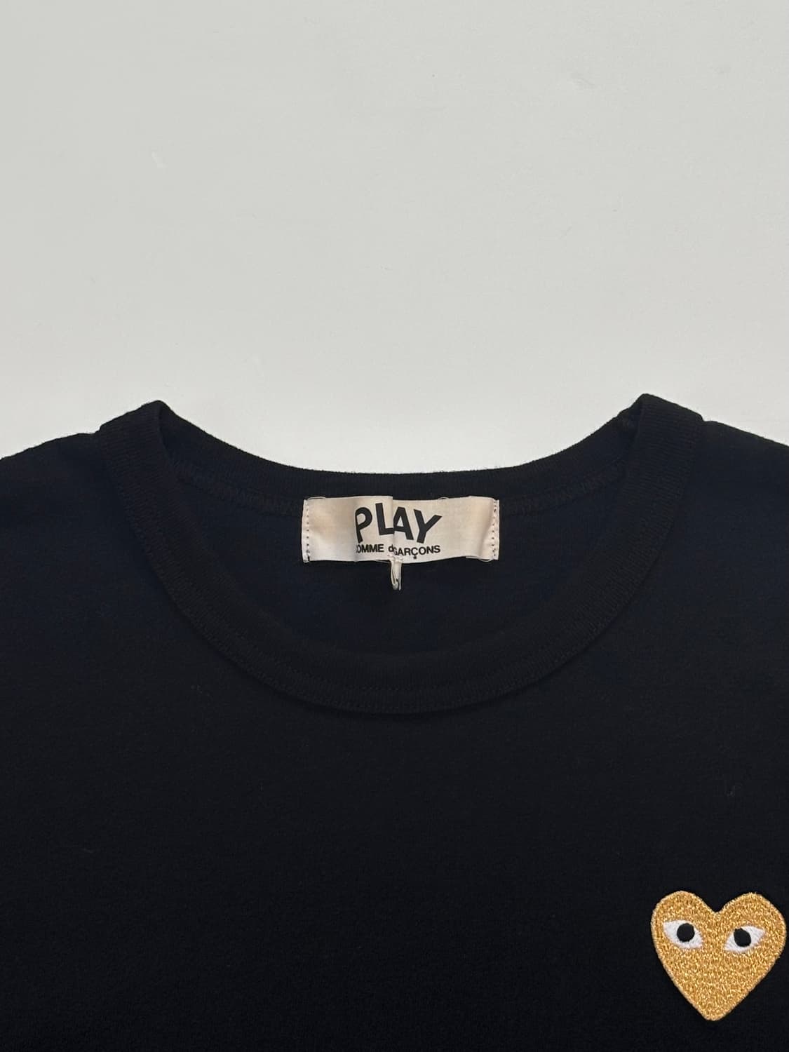 CommedesGarcons 꼼데가르송 블랙 하트와펜 티셔츠 상품이미지5