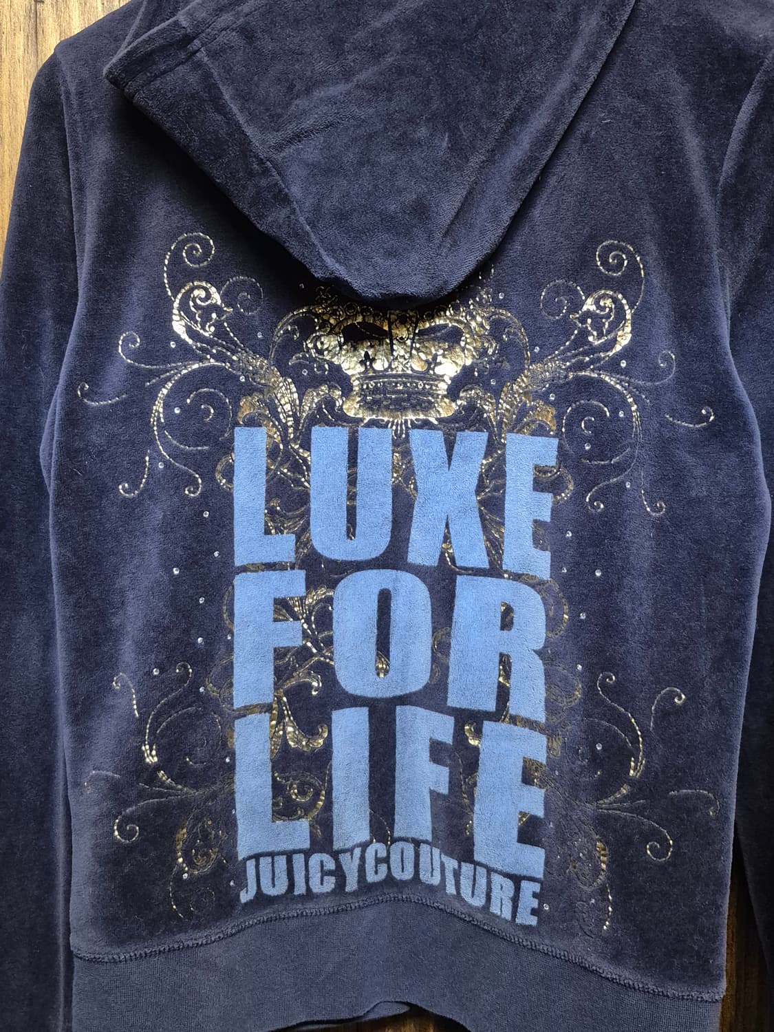 JUICY COUTURE VELVET HOODIE ZIPUP  상품이미지5