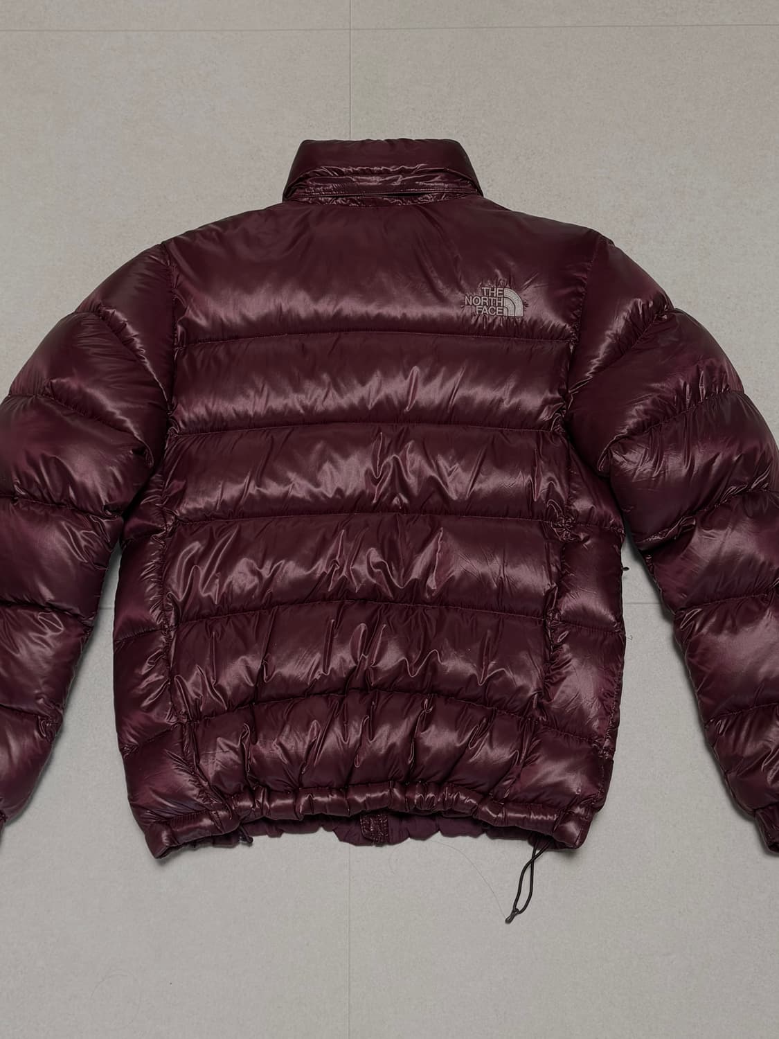 노스페이스 패딩 버건디 상품이미지2