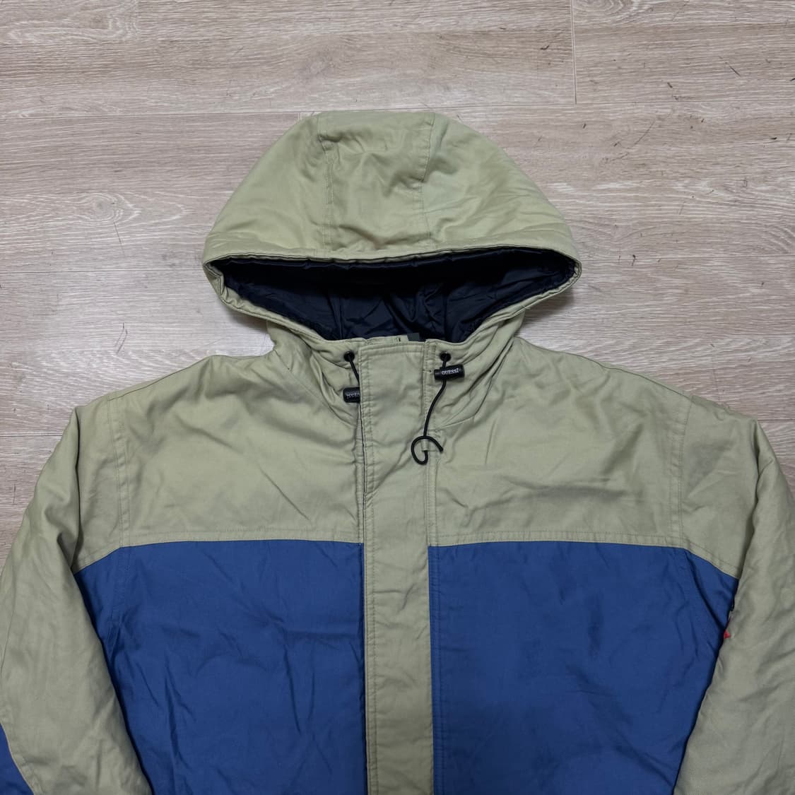 게스 올드스쿨 패딩 후드 자켓 상품이미지2