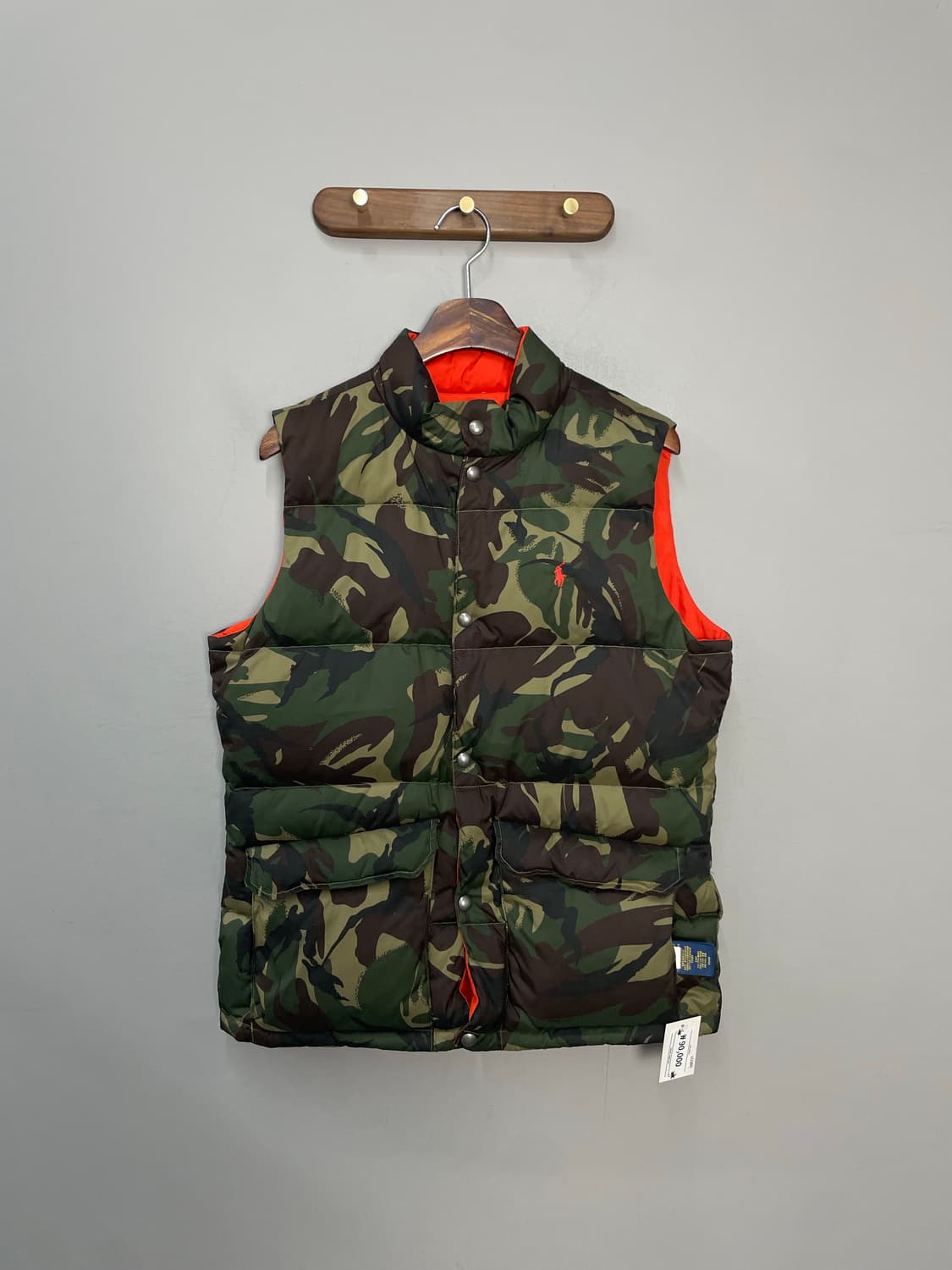 폴로 랄프로렌 리버시블 카모 다운 베스트 H2244 상품이미지2