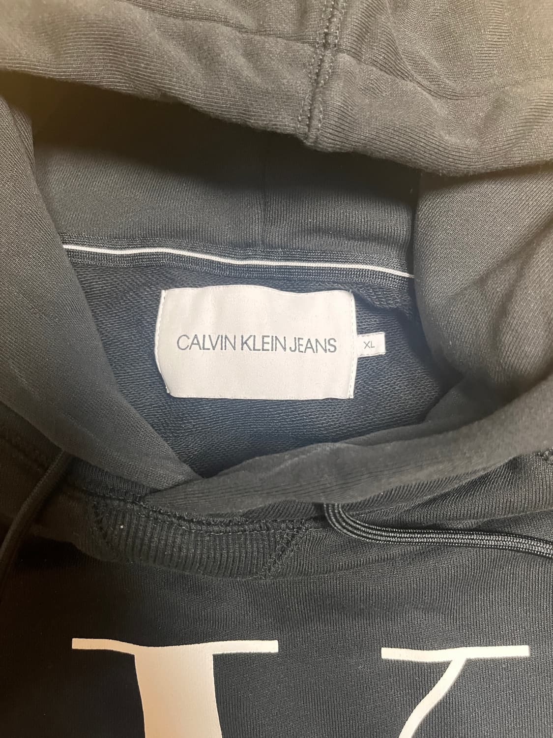 Calvin Klein 빅로고 후드티 상품이미지2