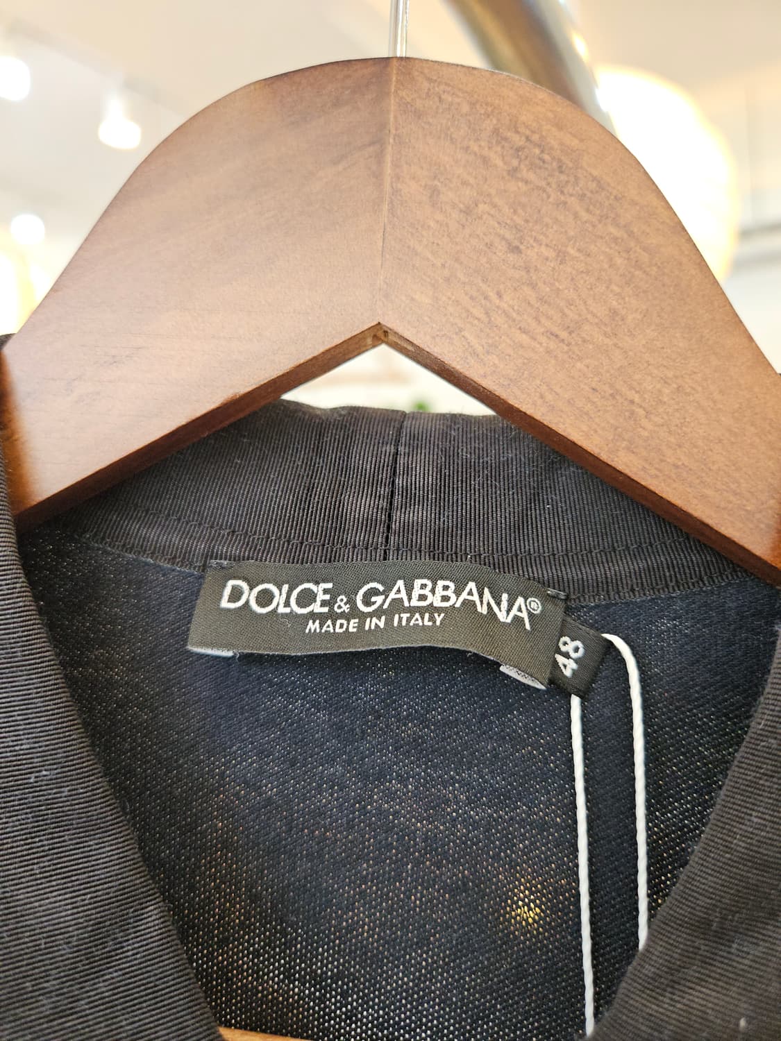 돌체앤가바나 파이핑 카라 티셔츠 상품이미지5