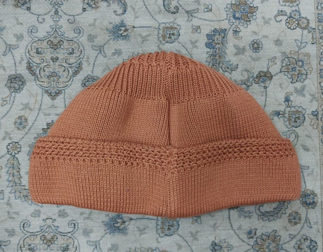 (새상품) 라모랭 로고X는 버젼 살구색  숏비니 2사이즈 상품이미지2