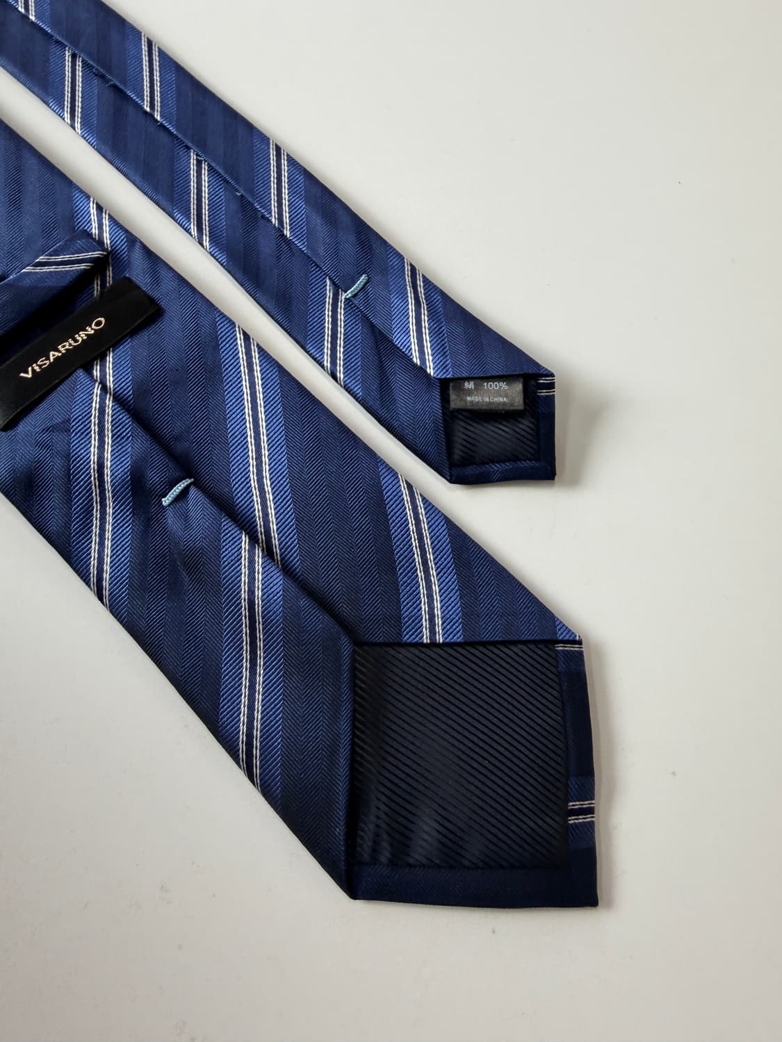 비사루노 (Visaruno) 실크 넥타이 8cm 상품이미지5