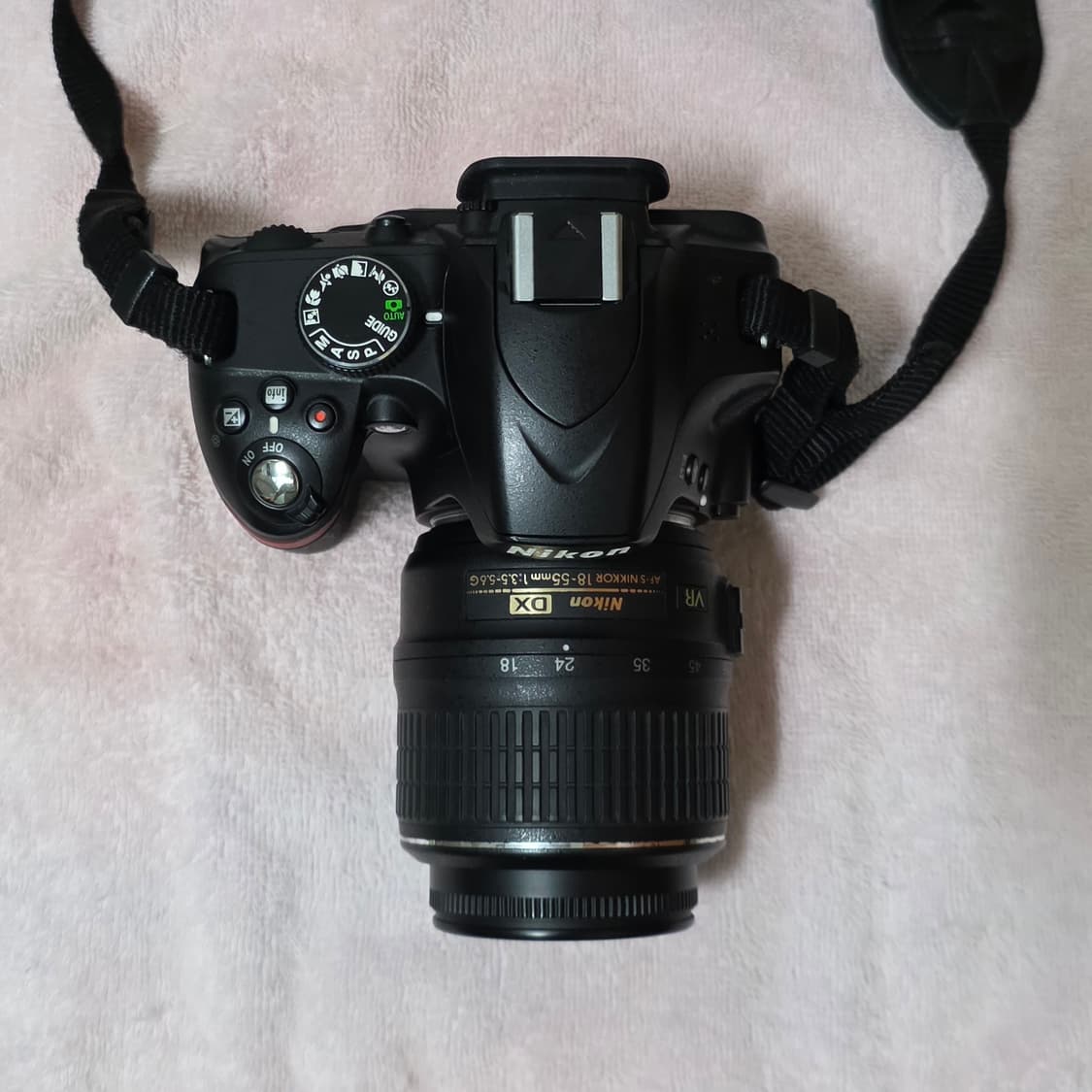 니콘 디지털카메라 D3200 와 18-55mm 렌즈팝니다. 상품이미지3