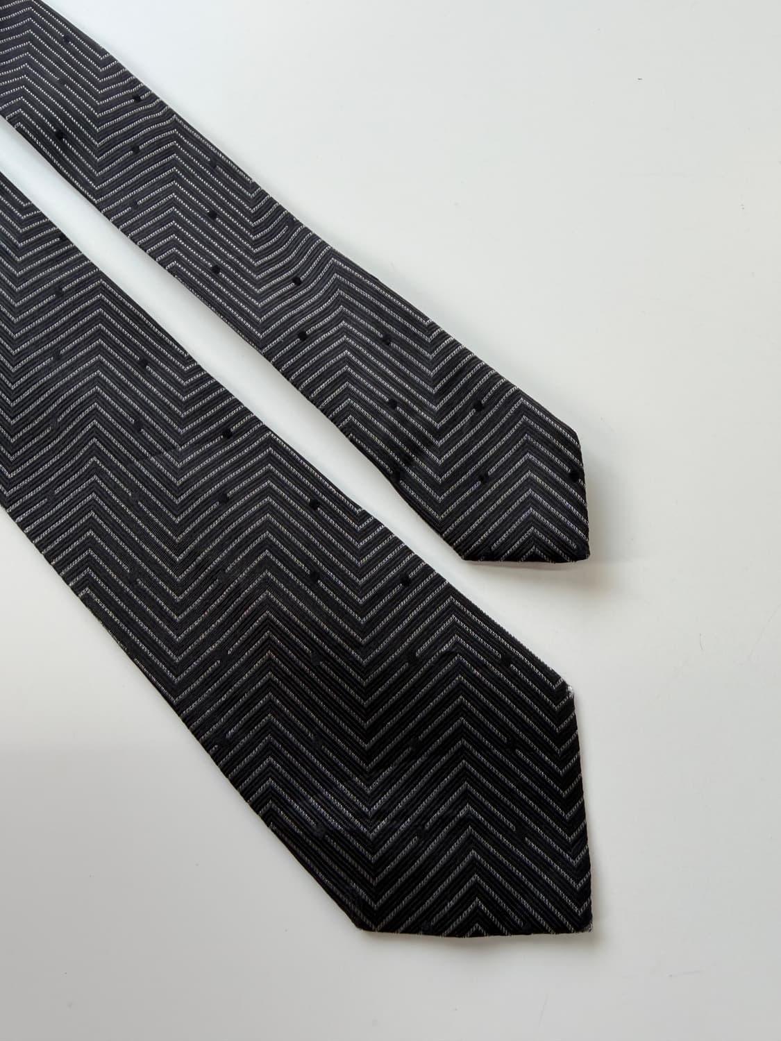 꼼사이즘 (comme ca ism) 슬림 실크 넥타이 6.5cm 상품이미지4