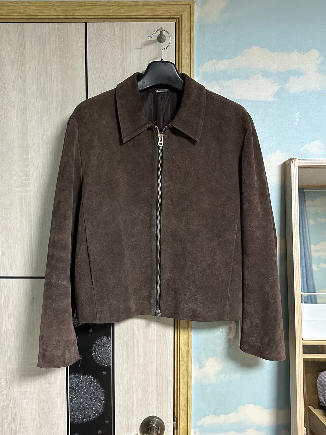 (XL) 토니웩 스웨이드 블루종 자켓 딥브라운 상품이미지2