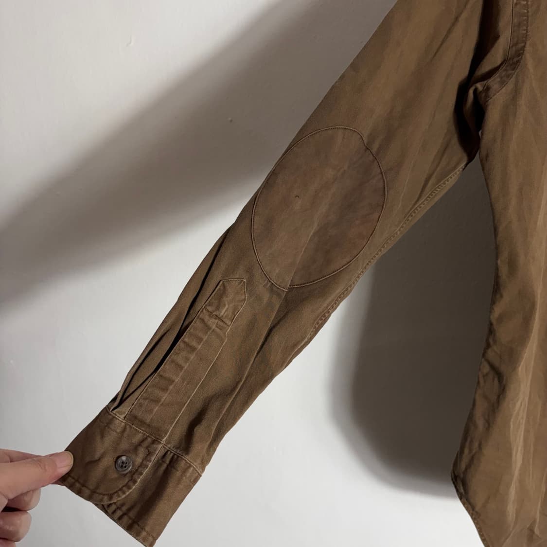 폴로 랄프로렌 빈티지 브라운 옥스퍼드 셔츠(S) 상품이미지5