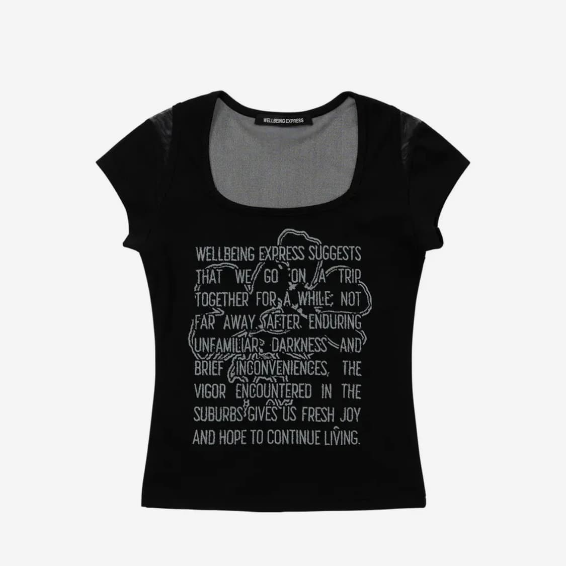 웰빙익스프레스 Mesh Point Half Sleeve Black M사이 상품이미지1