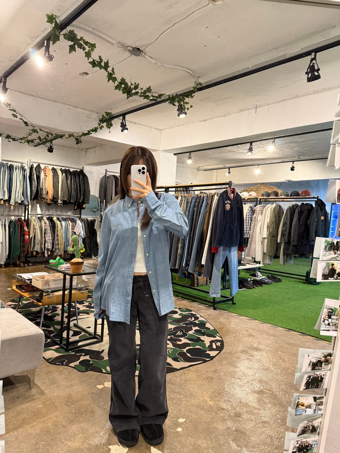 폴로 랄프로렌 샴브레이 셔츠 상품이미지5