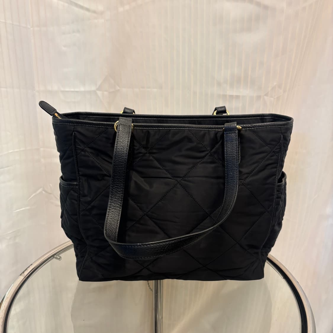  닥스 나일론 퀄팅 숄더백 상품이미지4