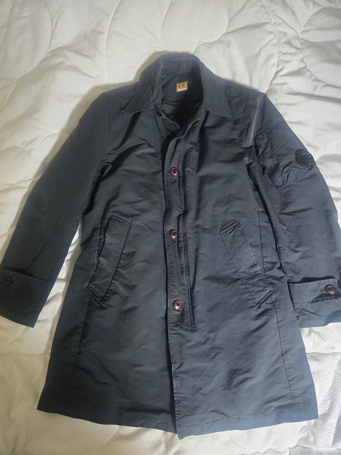 [정품] CP 컴퍼니 마이크로-M 구스다운 렌즈 싱글 코트 상품이미지3