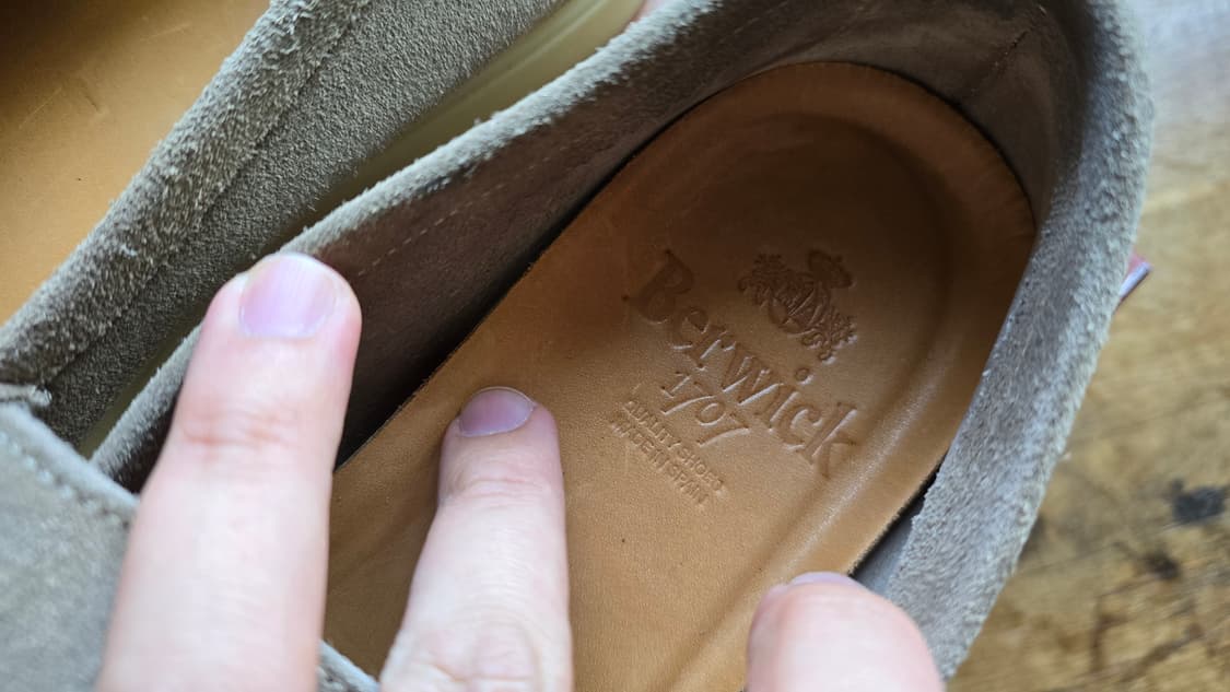 버윅 5191 스웨이드 로퍼 43  싸이즈 상품이미지2