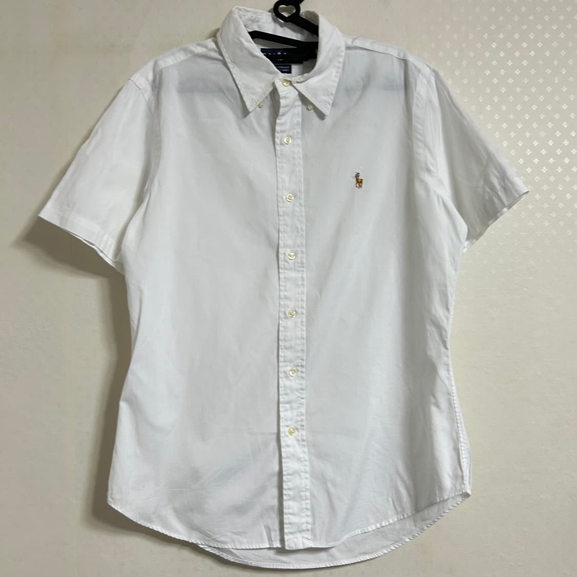 폴로 랄프로렌 멀티 로고 반팔 셔츠 화이트 L  상품이미지4