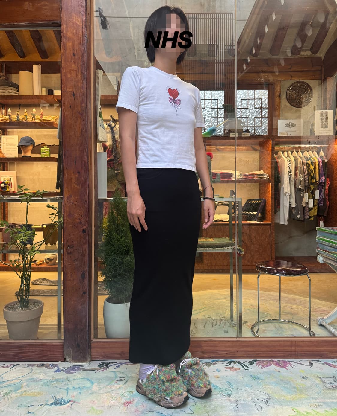 Y’s yohji yamamoto fitted jersey skirts 상품이미지3