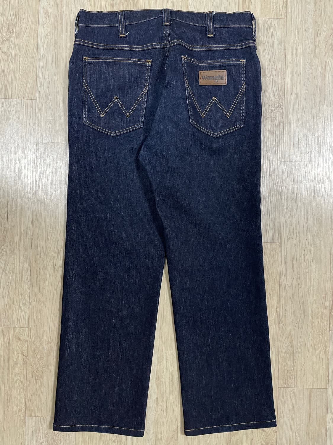 30) 랭글러 재팬 레귤러핏 진청 데님팬츠 상품이미지3