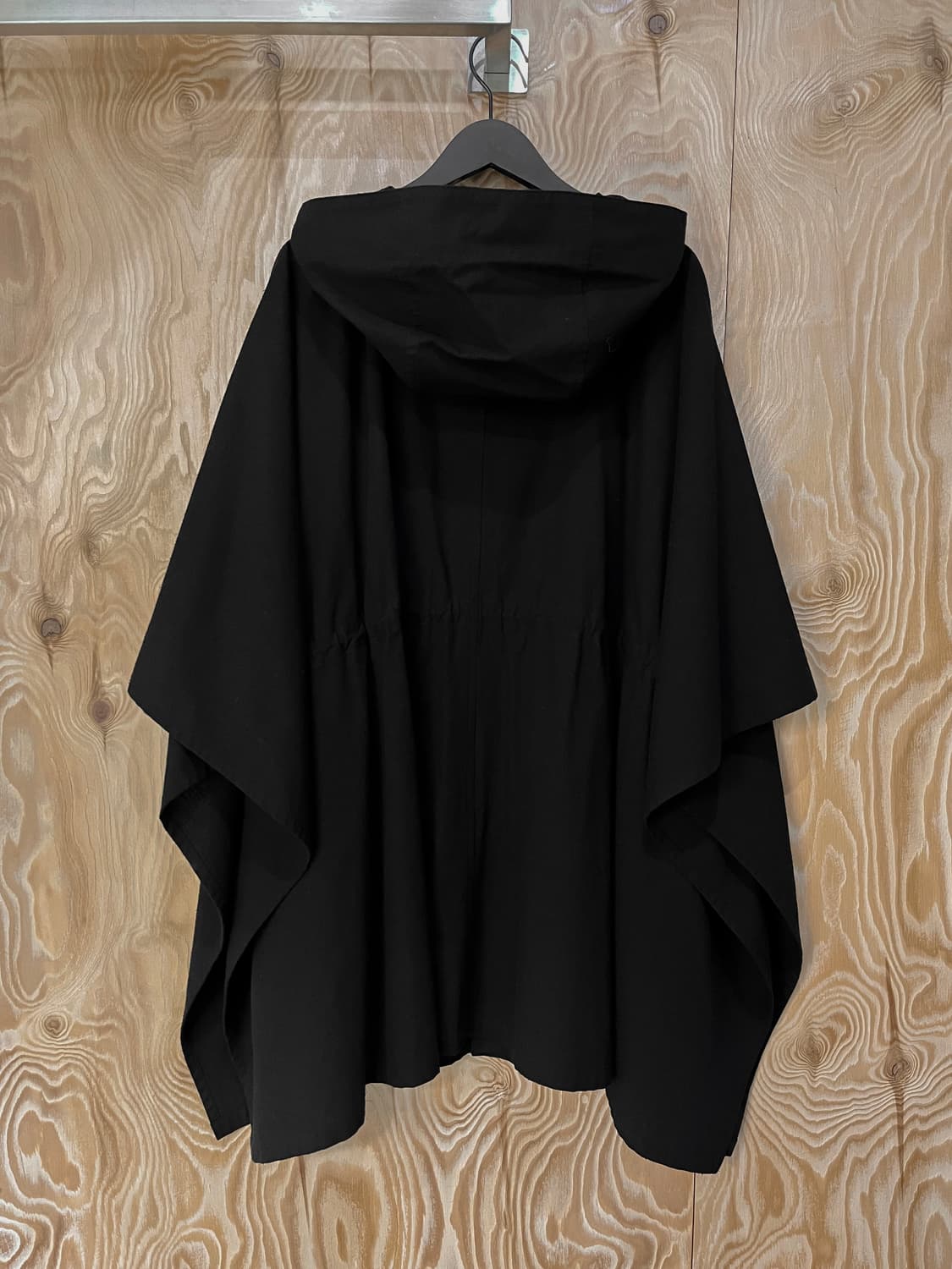 리미 푸 블랙 후디 케이프 상품이미지4