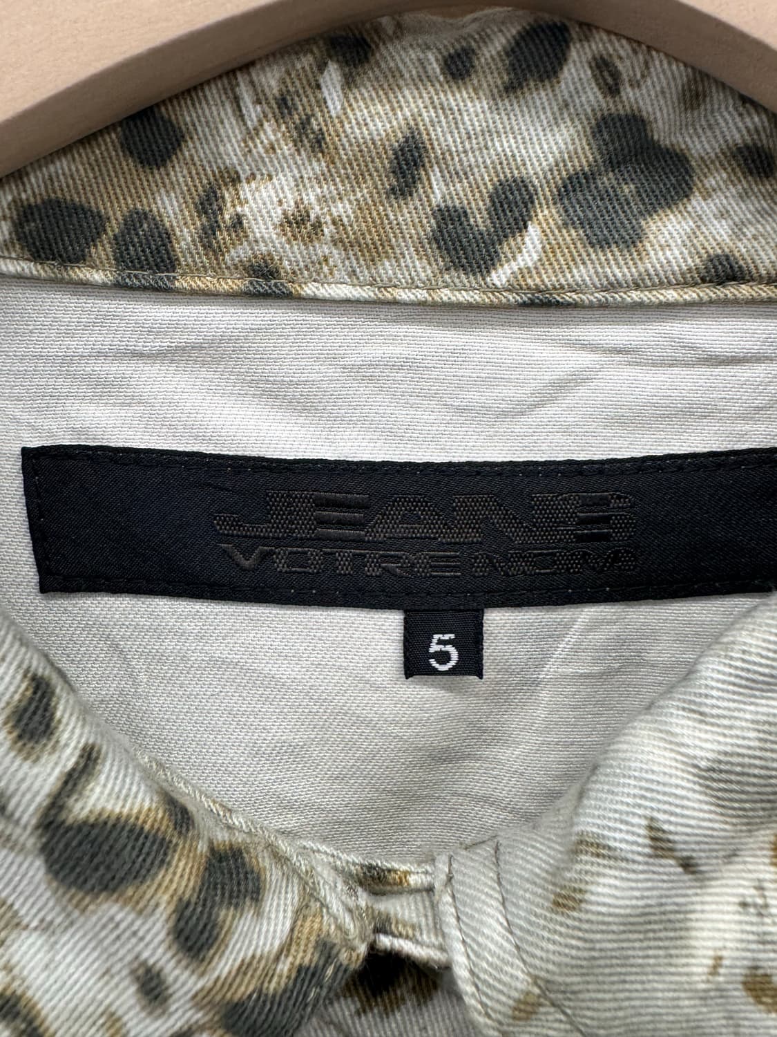 jeans votre nom 빈티지패턴 데님자켓 상품이미지3