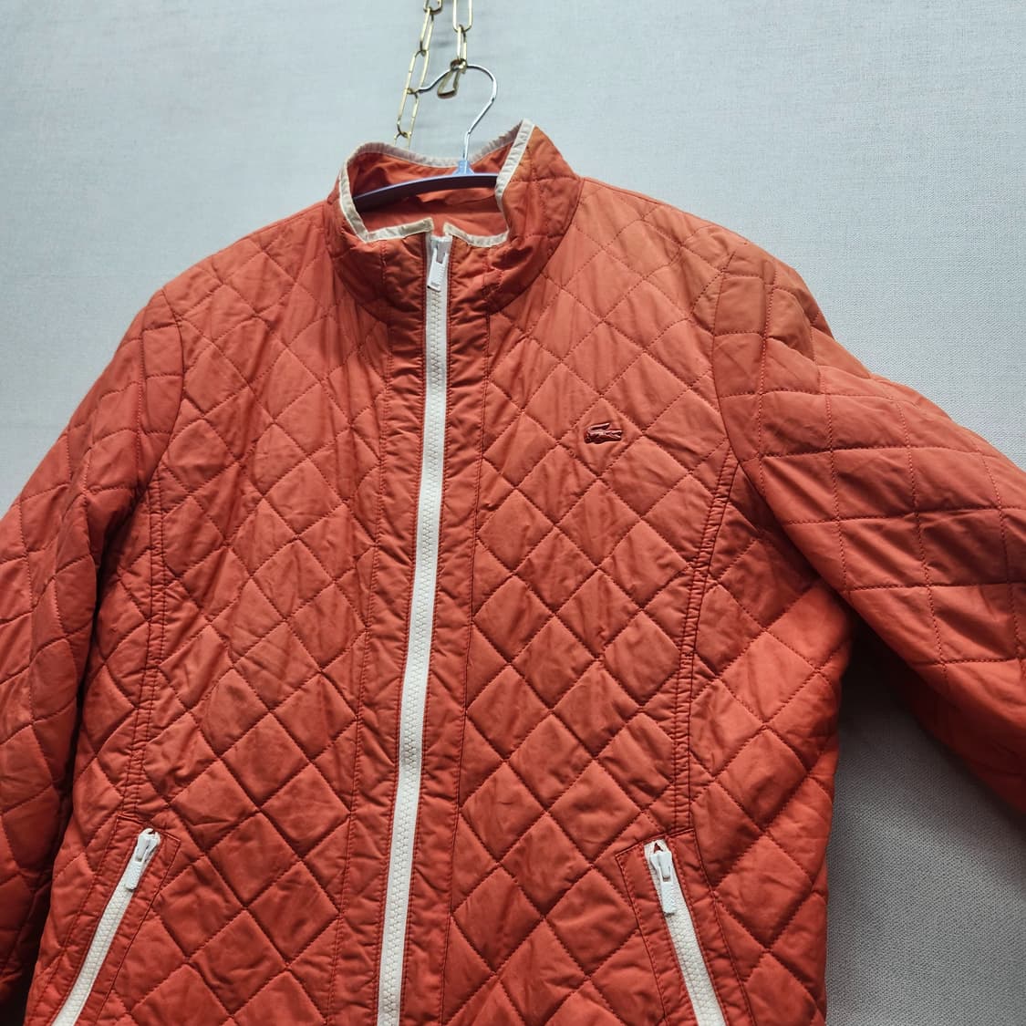 라코스테 퀄팅 경량패딩 자켓 38(M) 상품이미지3