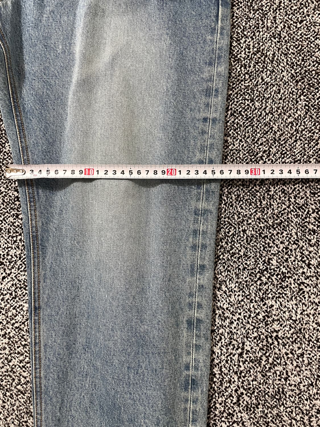 빈티지9. 프리즘웍스 셀비지 스트레이트 핏 워시드 진 데님팬츠 청바지 상품이미지6