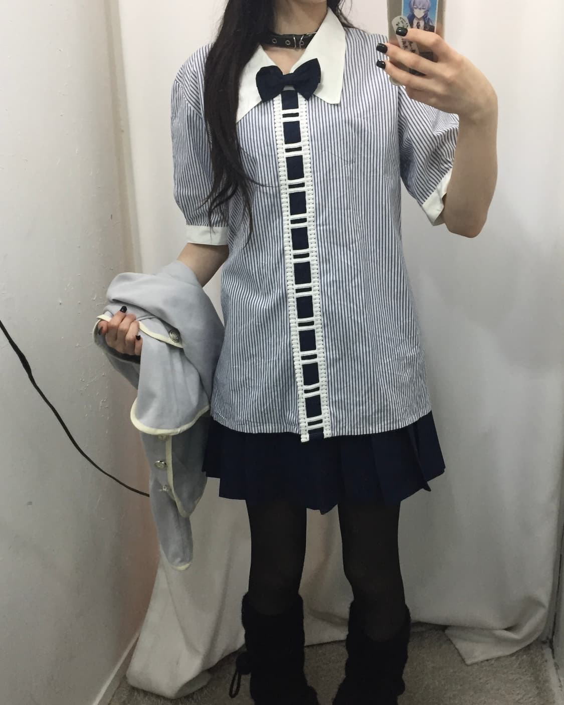 AXES FEMME 은장 소라 자켓 코디 🩵 상품이미지3