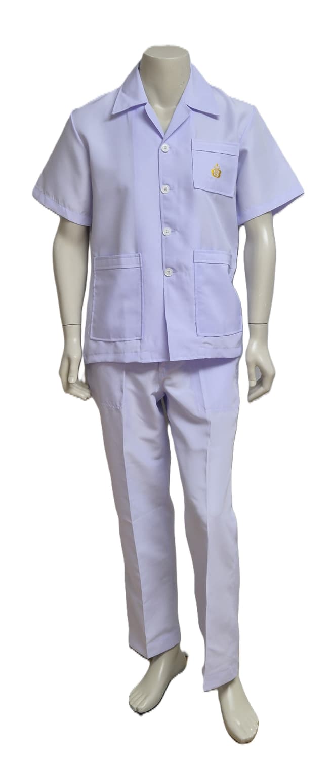 국군 구형 군의관 의사 가운 전투복 세트 (L) 상품이미지1