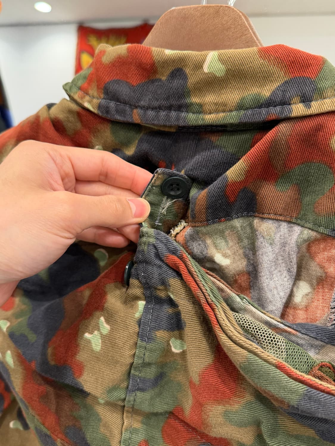 70-80s Military 스위스군 M70 알펜플라쥬 필드 자켓 상품이미지5