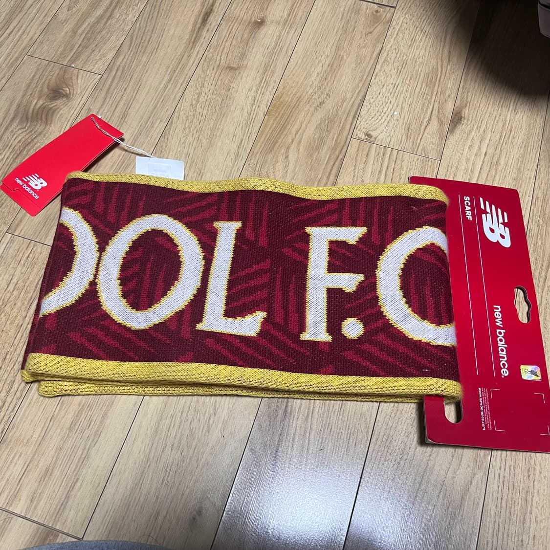 뉴발란스 리버풀 FC 머플러 새상품 상품이미지2