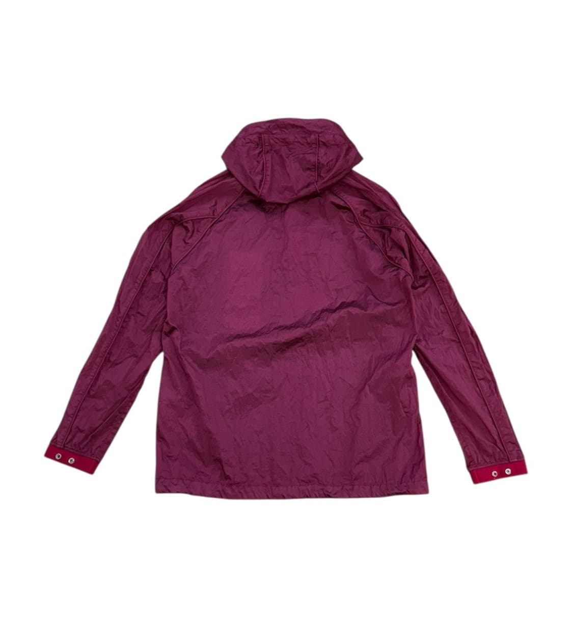 스톤아일랜드 2022 마젠타 나일론메탈 아노락 후디자켓 상품이미지2
