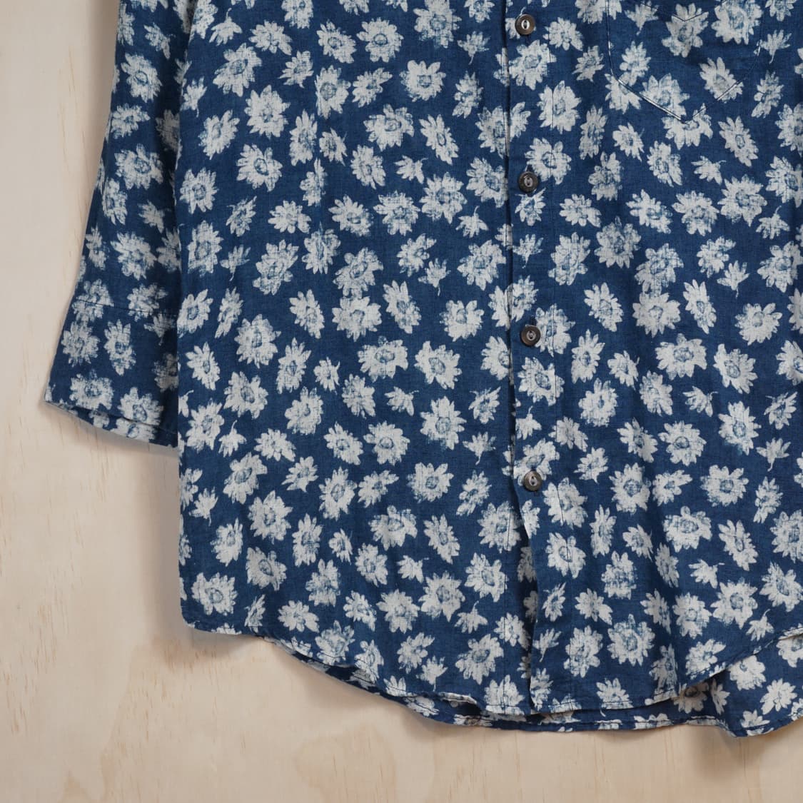 45RPM 일본 플라워 셔츠 상품이미지3