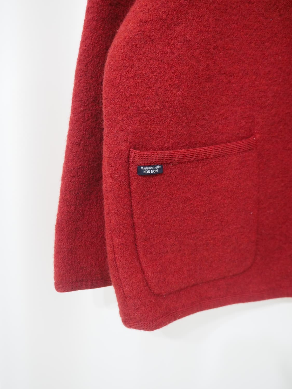 mademoiselle NON NON heavy wool jacket 상품이미지4