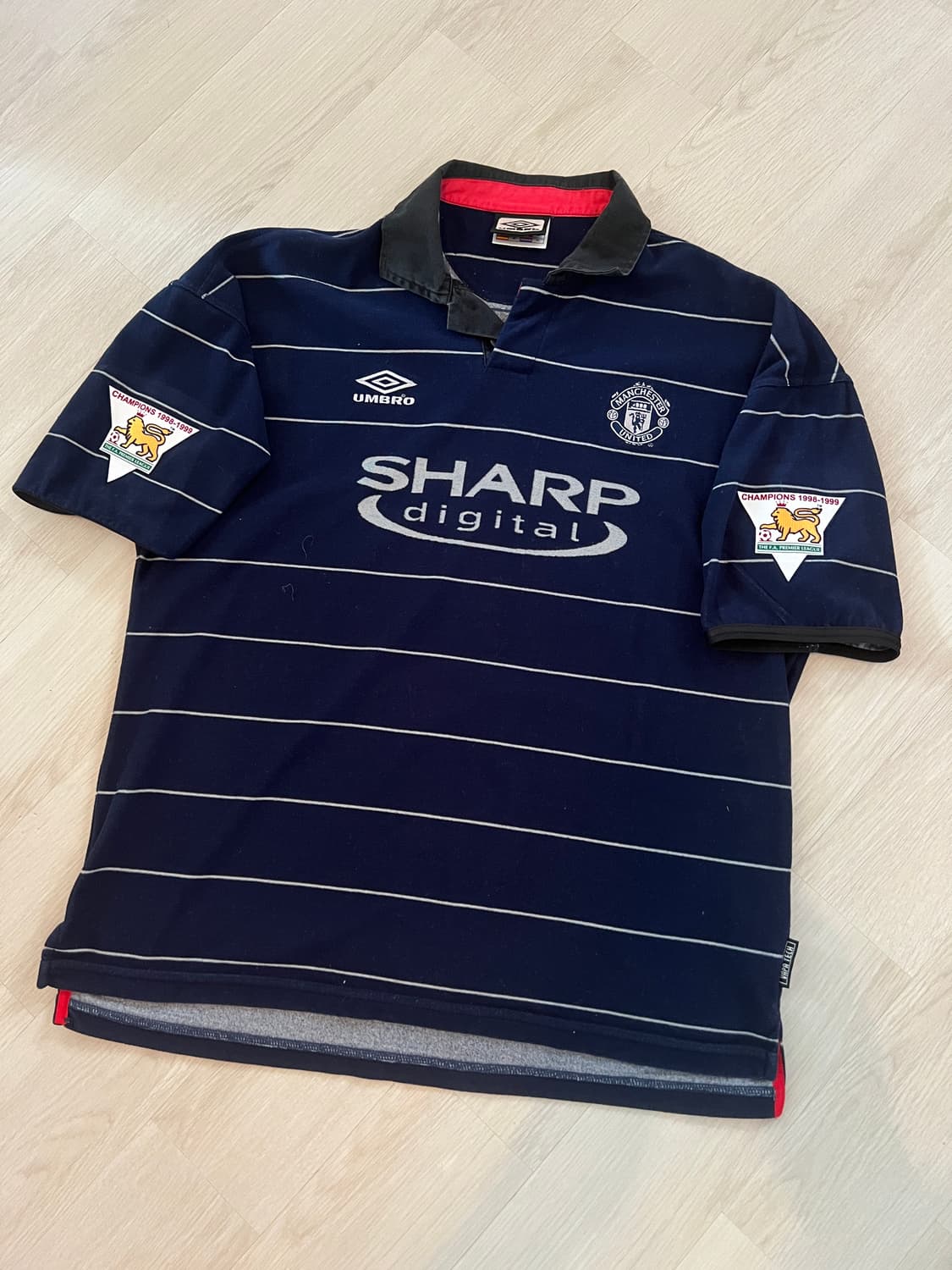 99/00 맨체스터 유나이티드 어웨이 베컴 유니폼 상품이미지1