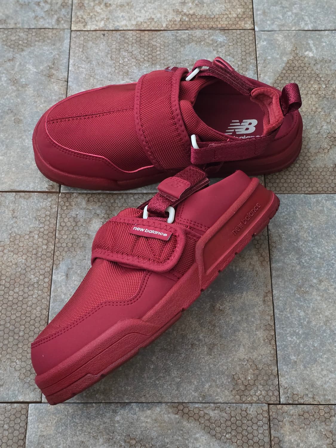 (240)뉴발란스 crv 레드 뮬 상품이미지3