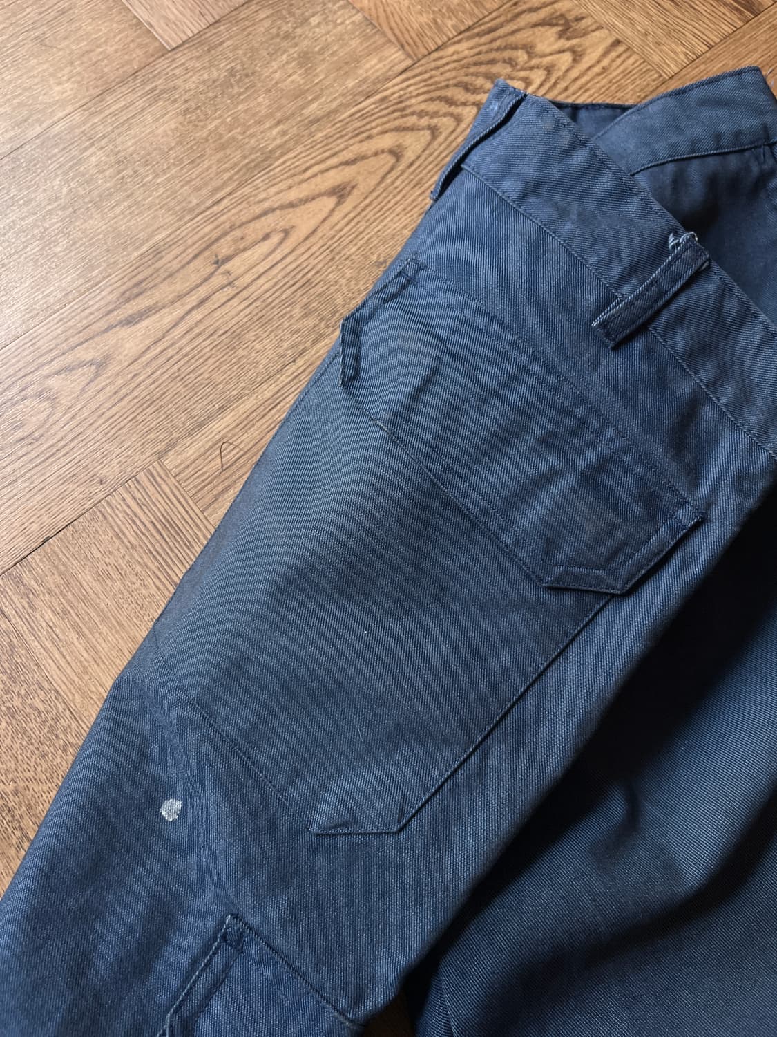 [33]00's 빈티지 페인팅 프렌치 카고 워크팬츠 상품이미지7