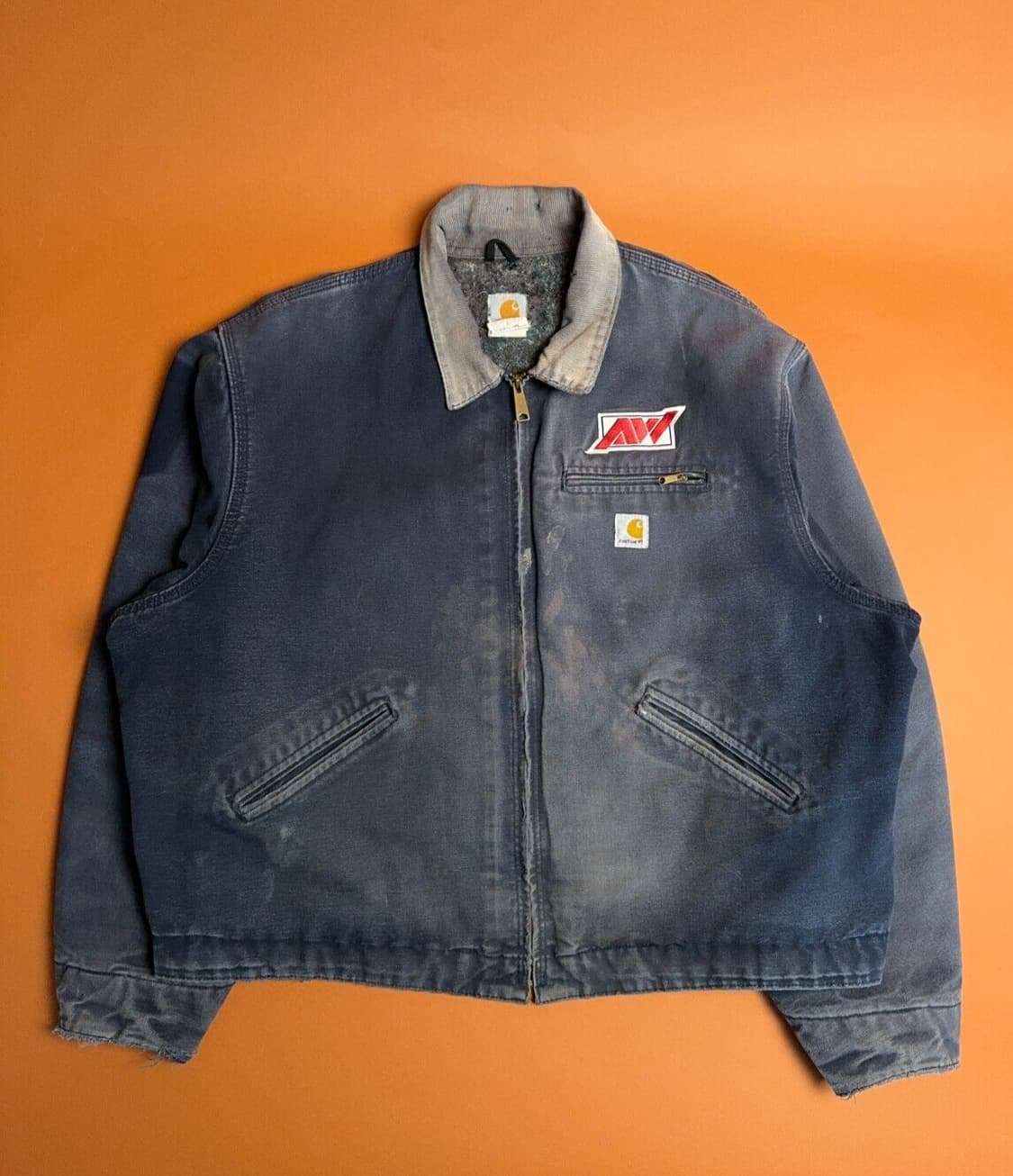 칼하트 J97 디트로이트 커스텀 자켓 블랙 상품이미지1