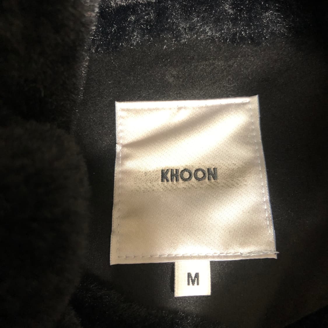 Khoon 무스탕 자켓 m 상품이미지2