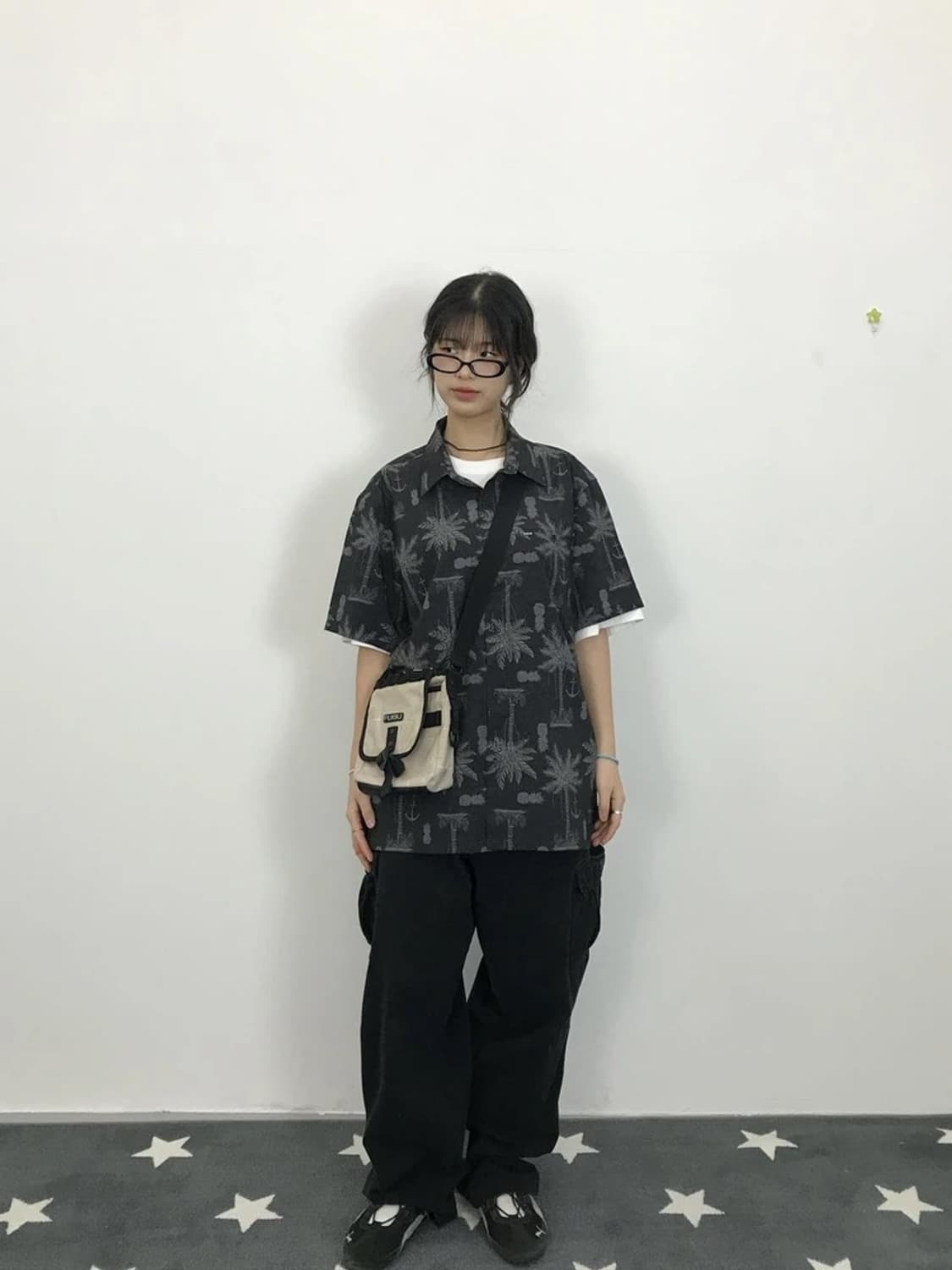 Hurley Tropical Pattern Polo Shirt 상품이미지1