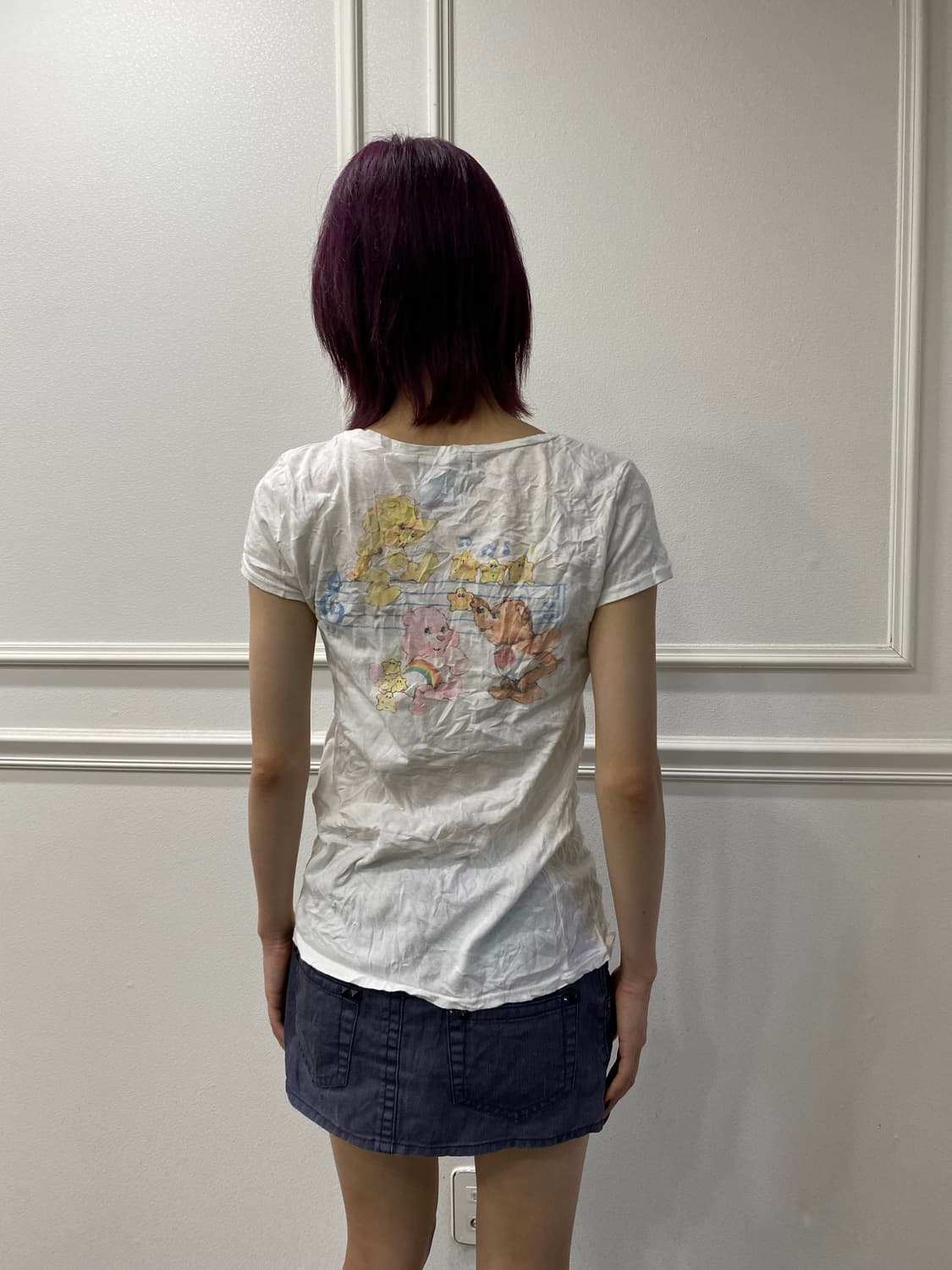 [Cecil Mcbee]I Love CeCil Print Slim Fit 상품이미지2