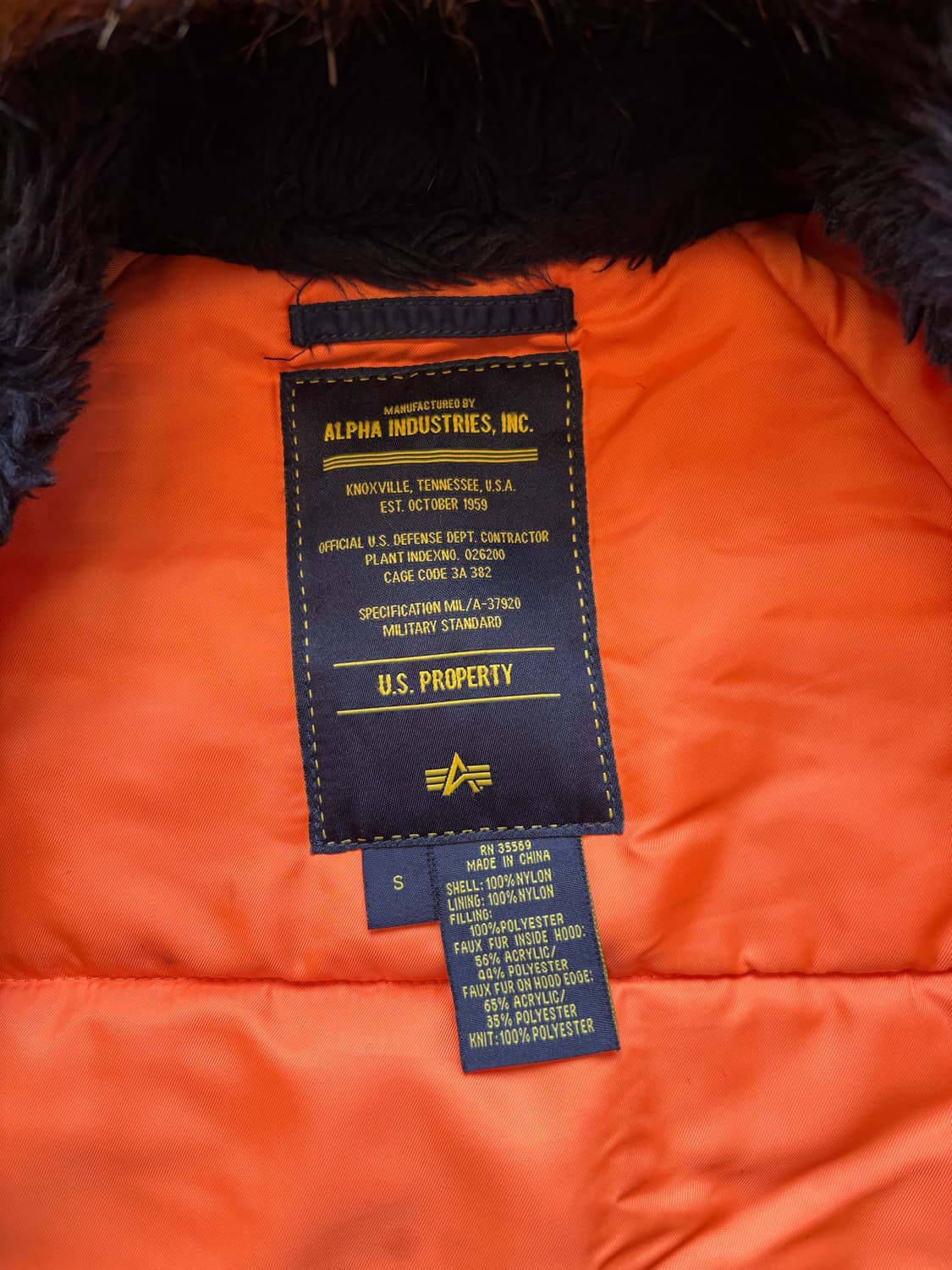 알파인더스트리 N3B 콜드 파카 상품이미지4