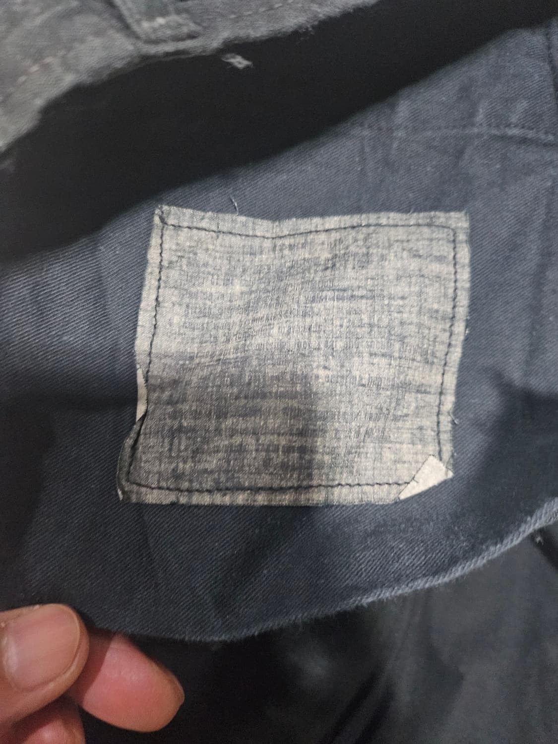 60s 미군오리지날 m65팬츠 블랙다잉 상품이미지3