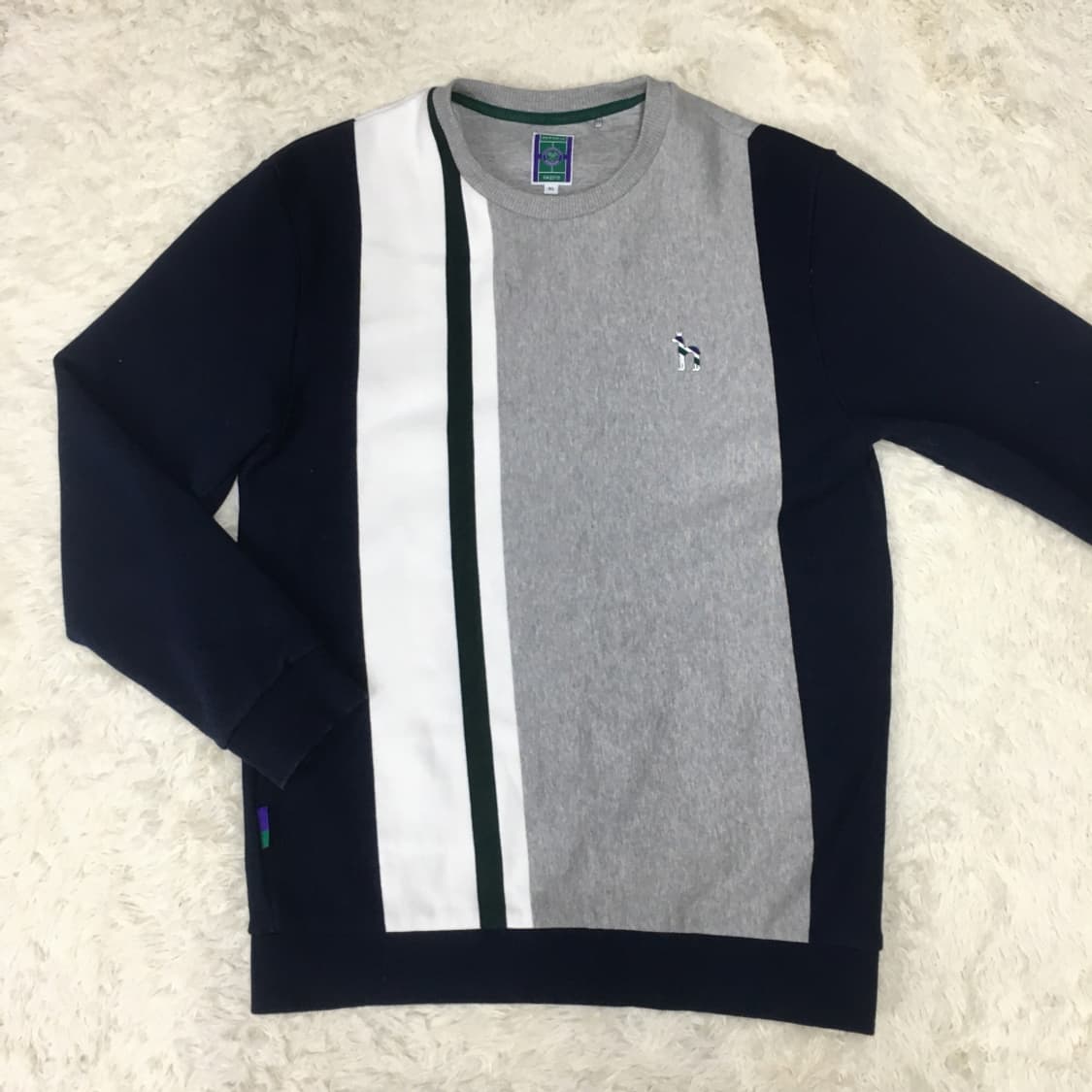 헤지스 스몰로고 맨투맨 BB19 상품이미지1